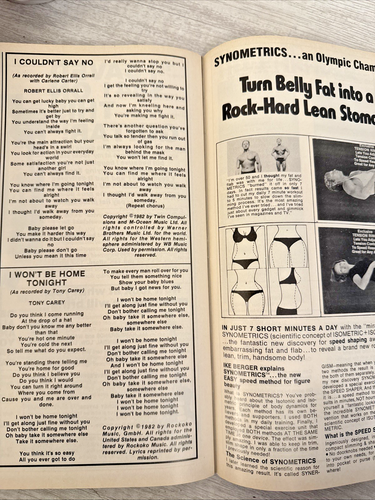 Hit Parader August 1983 Featuring KISS, Nugent, Ramones & more - Picture 9 of 10