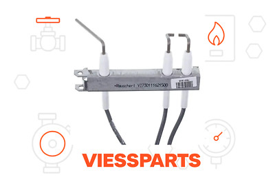Ignition and ionization electrodes for Viessmann gas boiler 78312305