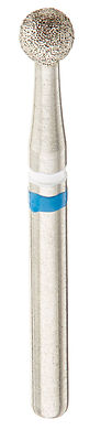 5-Pack Zirconia Diamond Burs - Round Shape Z801/023M (ZA5L) - Multi-Use Adjustment Burs