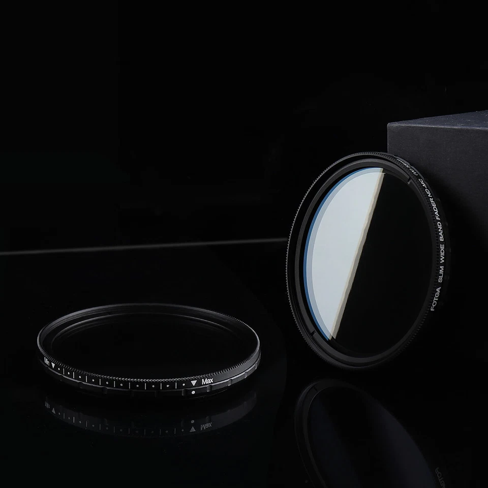 FOTGA 49mm Slim Fader Variable ND Filter Neutral Density ND2 to ND8 to ND400  - Image 3 of 4