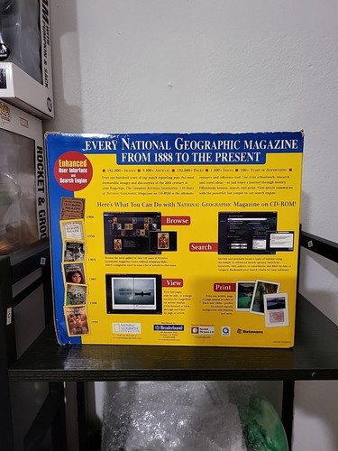 Complete National Geographic Magazine 110 Years 31 CD-ROM Set (1999) - Picture 2 of 5