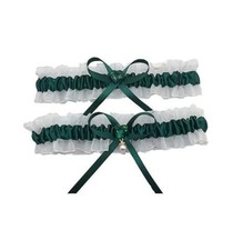 Lace Garter for Bride Rhinestone Wedding Bridal Garter Set 2 Pieces Stretch L...