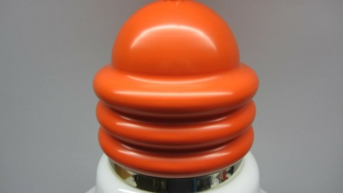 Artemide Arianna Decken Lampe Vintage Opal Glas Kugel bulb lamp 70er J - Bild 6 von 12