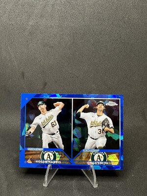 2023 Topps Update Sapphire Hogan Harris, Chad Smith A s RCs