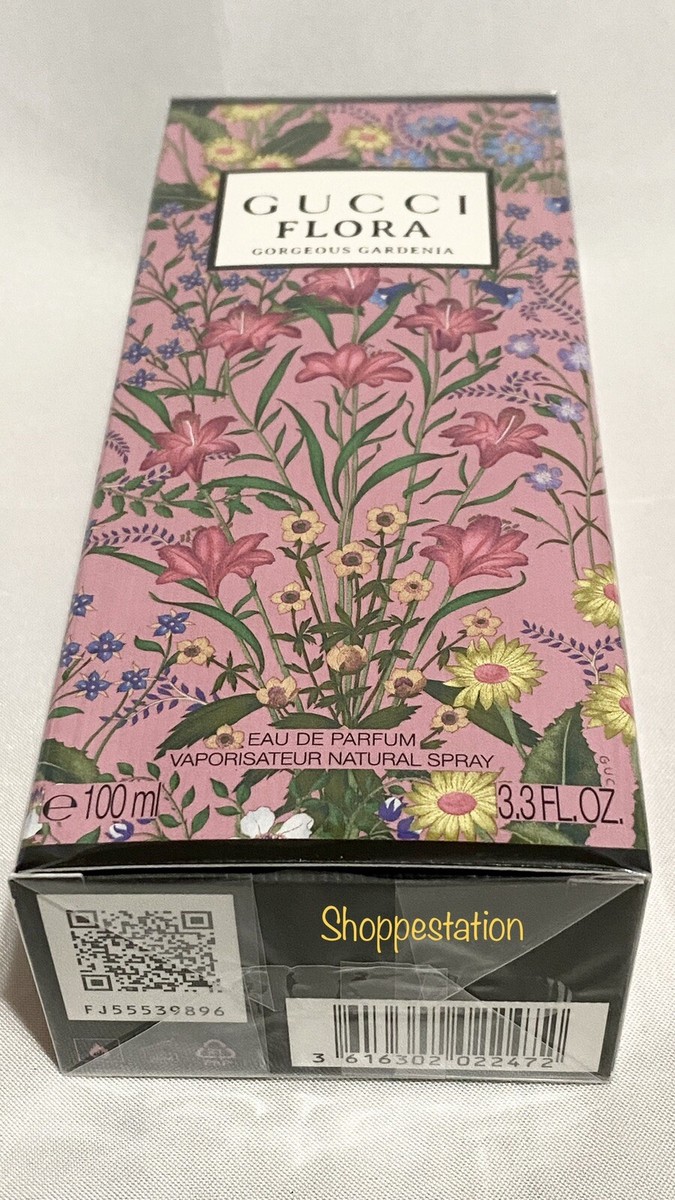 GUCCI FLORA GORGEOUS GARDENIA Eau de Parfum 100ml / 3.3oz Sealed