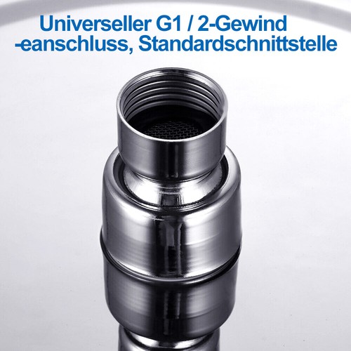 Kopfbrause Regendusche Regenbrause Brausekopf Duschkopf Edelstahl poliert 2024 - Bild 29 von 40