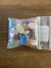 Czech. Glass Oval Beads 1 Oz New In Package