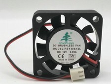 FONSONING FSY40S12L DC12V 0.05A 4CM 40 10MM 4010 40mm silent cooling fan 2pin