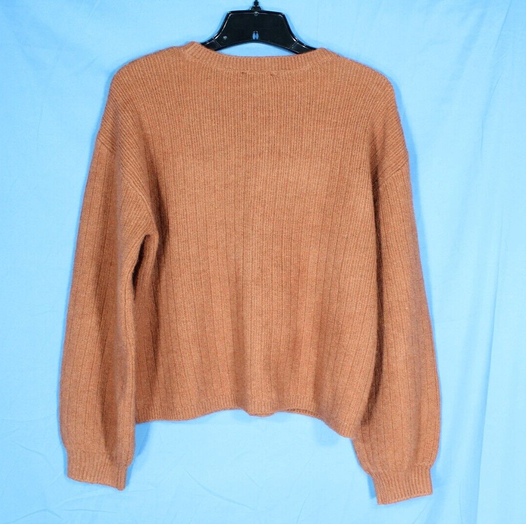 DKNY Midweight RIBBED KNIT Pullover CASHMERE BLEN… - image 4