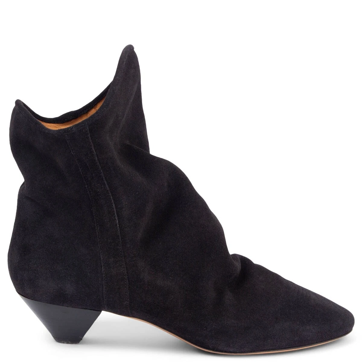 Isabel marant black suede boots sales