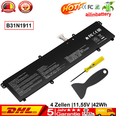 B31N1911 Akku für Asus VivoBook Flip 14 M413DA TM420IA TP420 TP470EA C31N1911