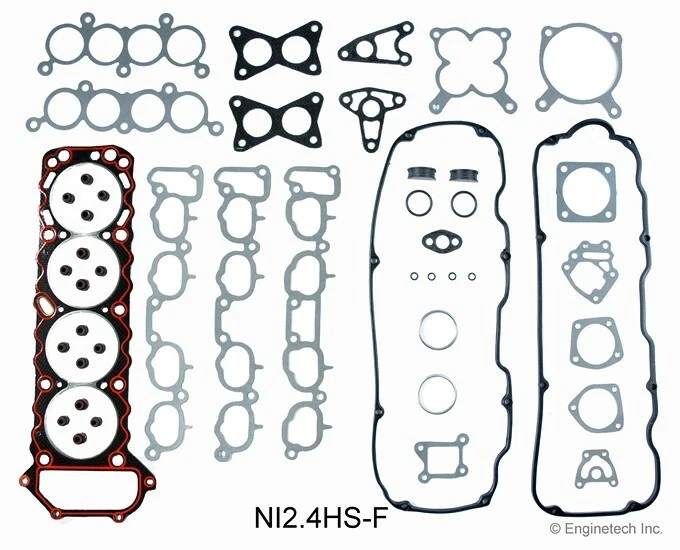 Se adapta a Nissan Pickup D21 1995 1996 1997 2,4 L SOHC L4 KA24E - KIT DE RECONSTRUCCIÓN DEL MOTOR Foto 4 de 4