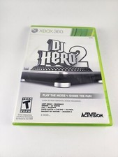 DJ Hero 2 Xbox 360 2010 Complete CIB Tested Working Activision