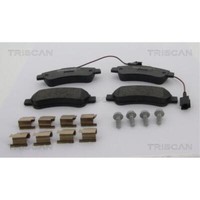 Triscan BremsbeläGe Hinten FüR Fiat Ducato Pritsche/Fahrgestell Peugeot Boxer