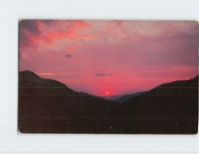 Postcard Sunset Scene Great Smoky Mountains National Park USA