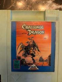 RARE Nintendo NES Challenge Of The Dragon Nintendo Entertainment System