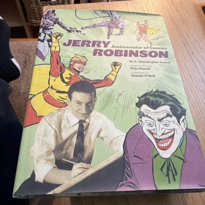 Jerry Robinson Ambassador for Comics 2010 DC Comics Hardcover Book Illustrated