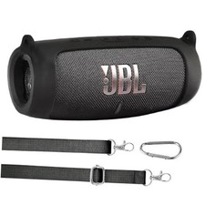 for JBL Charge 5 Waterproof Bluetooth Speaker Black Case Case without handle