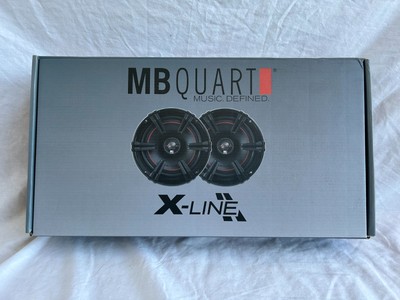MB Quart XK1-116 6-1/2  X-Line Series 2-Way Coaxial Car Speakers