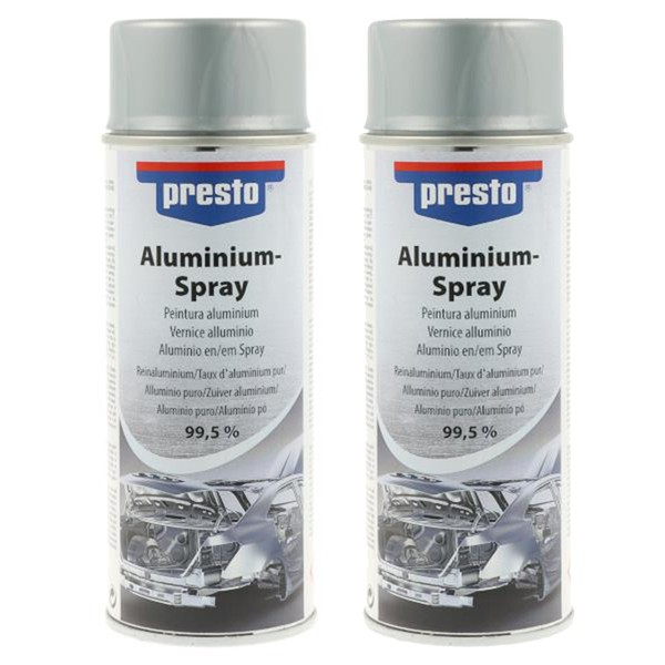 Presto Aluminium Spray 2X 400 Ml.-image