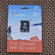 eyefi mobiPRO 32 GB +WIFI SD Card w/USB Reader