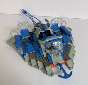 LEGO Star Wars: Gungan Sub (7161) w/minifigs - Missing Ocean Pieces - Incomplete