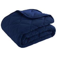 Toddler Comforter, Brushed Microfiber Crib Blanket - All Season Quilted Down ...