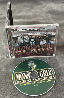 Various   Liquor Store Slaps CD - MONSTER GRIP RECORDS - 2009 - HIP HOP