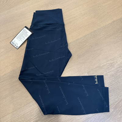 Lululemon Women's Wunder Train High-Rise Tight 25'' Logo Special Edition 10 ELUS