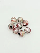 Glass Lampwork Beads Jewelry Crafts 8 beads