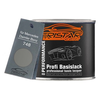 Autolack Dose spritzfertig für Mercedes Daimler Benz 748 Kometgrau Metallic 0,5L