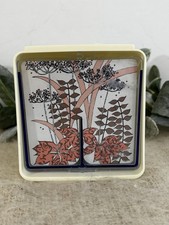 Vintage Plastic Q Tip Cotton Swabs Dispenser Stand or Wall Mount Beige Pink