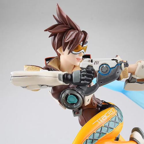 Blizzard Overwatch Tracer Statue Model Toys Collectibles Ornament In Stock NEW - Picture 8 of 12