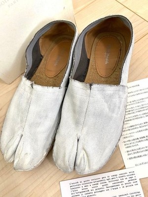 Maison Margiela Paris Tabi Espadrilles Women's Flat Shoes size EU 37 Japan