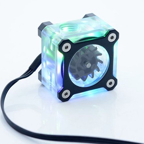 G1/4 Threaded 3 Ways Computer Water Flow Meter for PC Water Cooling System - Picture 3 of 12