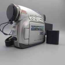 JVC GR-D247EK Handheld MiniDV Camcorder Silver Tested