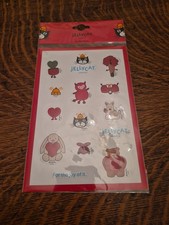 Jellycat Stickers Sheet Valentine's Day Spring Limited Edition - Minor Damage