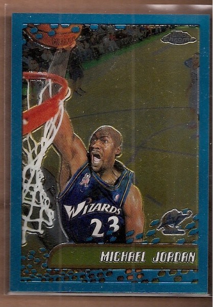 2001-02 Topps Chrome #95 Michael Jordan 