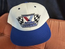Vintage Valvoline Performance Team Racing Nascar Wool Blend Snapback Cap Hat