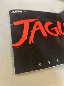Vintage Rare Atari Jaguar system console manual Only  USER&rsquo;s GUIDE