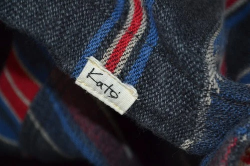 Hiroshi Kato The Anvil Tribal Brushed Shirt Jacket S Made in USA image 8