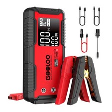 🔥GOOLOO 4000A Auto starthilfe Jump Starter PowerBank 24000mAh Ladegerät Tragbar