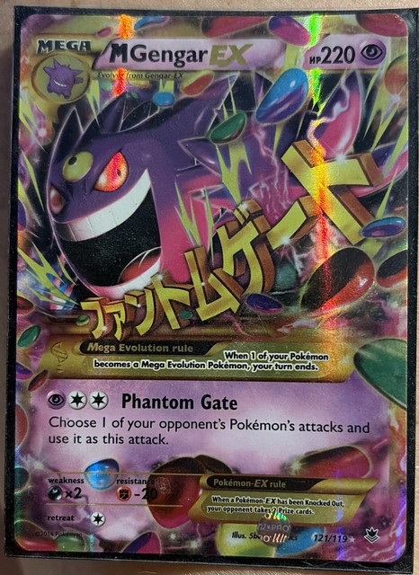 M Gengar EX #121 (Phantom Forces (2014))