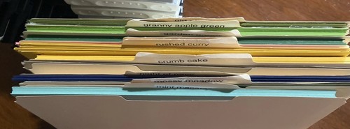 Stampin' Up! 8 1/2 x 11 Cardstock Scrap Current & Retired solid colors Preloved - Picture 8 of 9