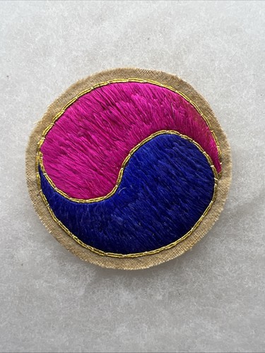 Korean War US Korean Military Advisory Group KMAG Patch Silk Theater Made (HH697