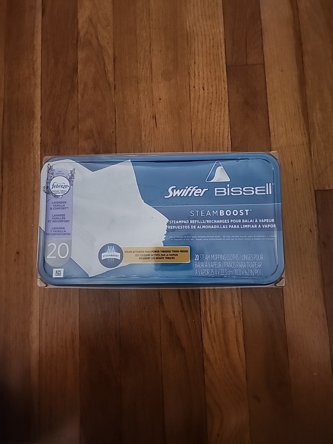 Swiffer Bissell Steamboost 20 Steam Pads Refill Febreze Lavender Vanilla New