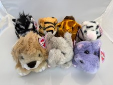 Puffkin Jungle Lot of 7 Lancaster, Elly, Tasha, Ginger, Zack, Henrietta  Tipper
