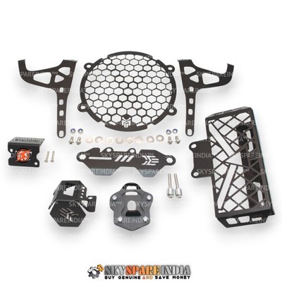 Combo Protection Kit Zubehör kompatibel mit Royal Enfield Himalayan 411