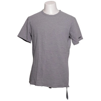 Tigha, T-shirt, Größe: M, Grau, Einfarbig, Herren #BAK