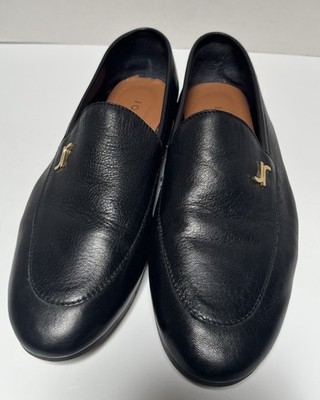 Jonak Paris Black Leather Women s Shoes Flats SZ 37 US 6.5-7.